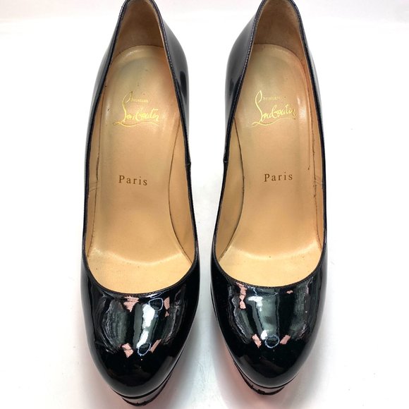 🌷❤️‍🔥FINAL SALE 🔥 NO OFFERS🌷💥Christian Louboutin Bianca 140 Heels 37.5 - Picture 2 of 8
